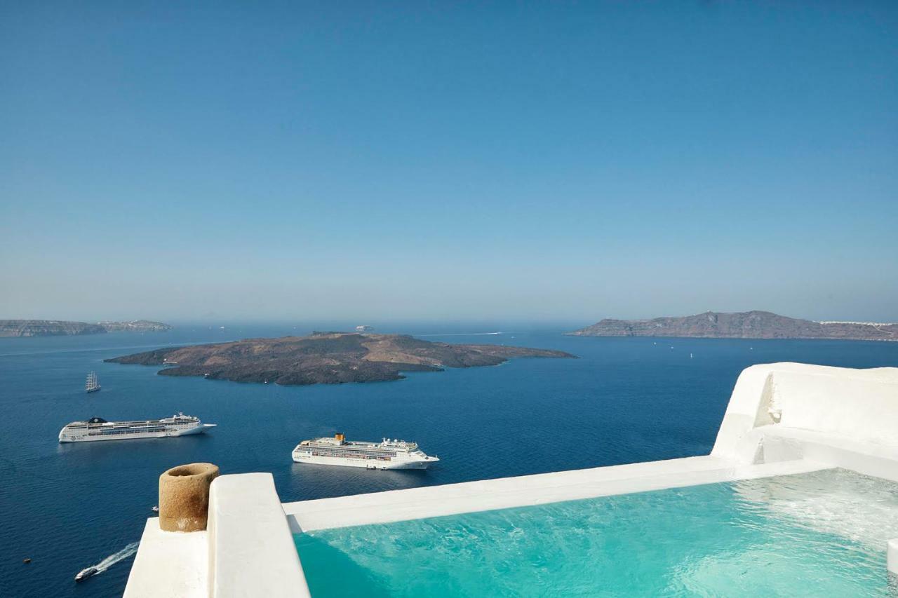 Villa Murat Fira  Bagian luar foto